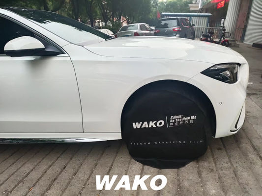 Coche desprendible del pegamento que envuelve la película protectora 7.5mil del cuerpo auto de la película