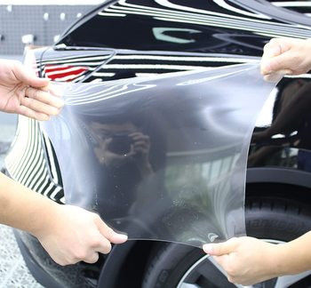 sujetador transparente del coche de los poliuretanos de 6.5mil TPU del abrigo claro termoplástico del vinilo