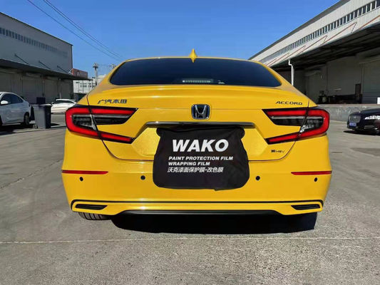 Coche subsuperficie de la película del cambio del color del coche del pegamento desprendible que envuelve al OEM de la película