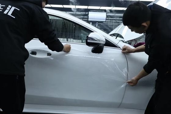 película de la protección de la pintura del coche del abrigo del coche de 7.5mil TPU PPF contra burbujear